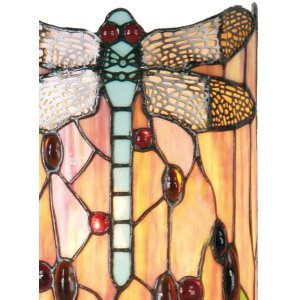 Aplique Tiffany Libélula 19x11,5x35 cm