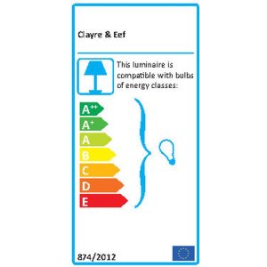 Lámpara de mesa Tiffany Ø 11 x 26 cm