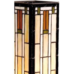 LumiLamp 5LL-9332 Lámpara de mesa Tiffany 12x12x35...