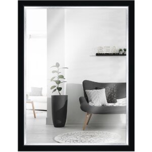 Espejo de pared MendeFrames H490 Moderno Negro 50x65 cm