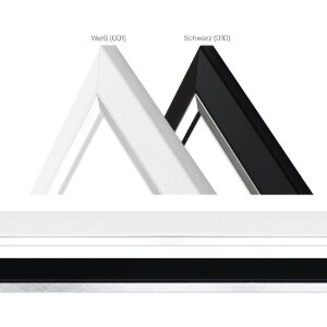 Marco de fotos MendeFrames H490 en múltiples tamaños, colores pastel y tipos de vidrio