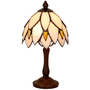 Lámpara de mesa Tiffany completa Ø 18x34 cm
