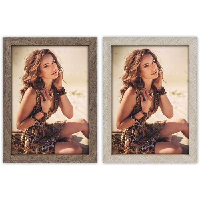 Marco de fotos de madera ZEP Rodex color y tamaño seleccionables 10x15 13x18 15x20 cm