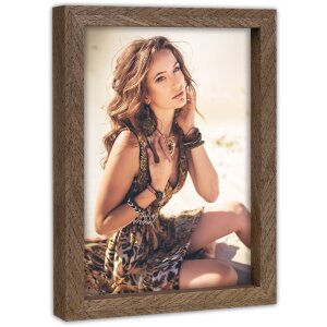 Marco de fotos de madera ZEP Rodex color y tamaño seleccionables 10x15 13x18 15x20 cm