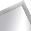 Espejo de pared MendeFrames H430 Clásico Plateado 10x20 cm