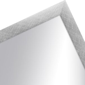 Espejo de pared H430 Clásico plateado 13x13 cm