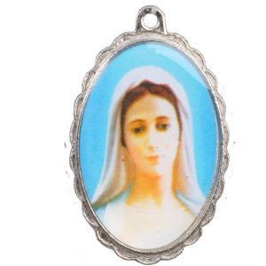 Medallón MADONNA 2x4 cm
