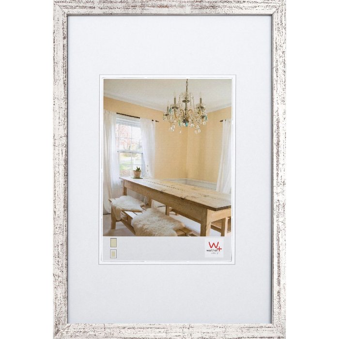 Walther Marco de madera pimientos 40x50 cm plata