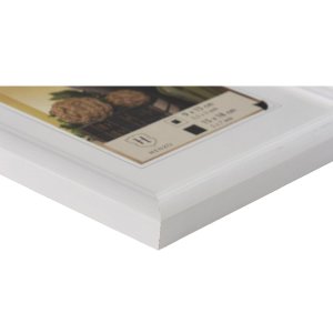 Marco de madera Henzo Artos blanco 13x18 cm