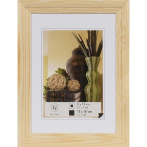 Marco de madera Henzo Artos 13x18 cm natural