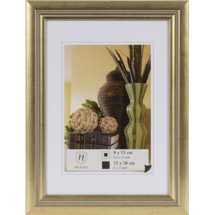Marco de madera Artos 13x18 - dorado