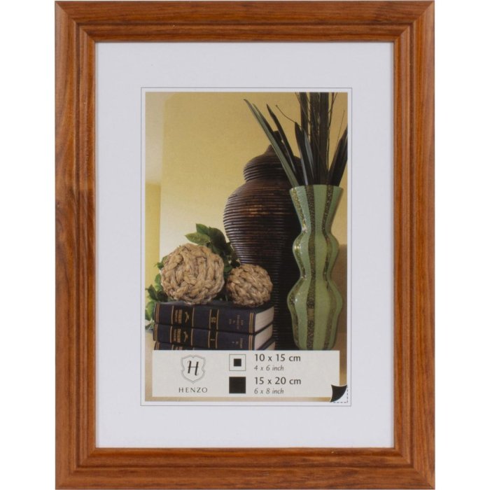 Marco Artos 15x20 madera - marrón oscuro