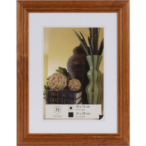 Marco Artos 15x20 madera - marrón oscuro