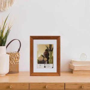 Marco Artos 15x20 madera - marrón oscuro
