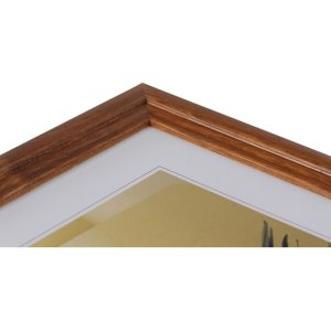 Marco Artos 15x20 madera - marrón oscuro