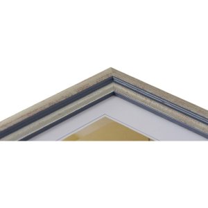Henzo Marco de madera Artos 15x20 cm plata