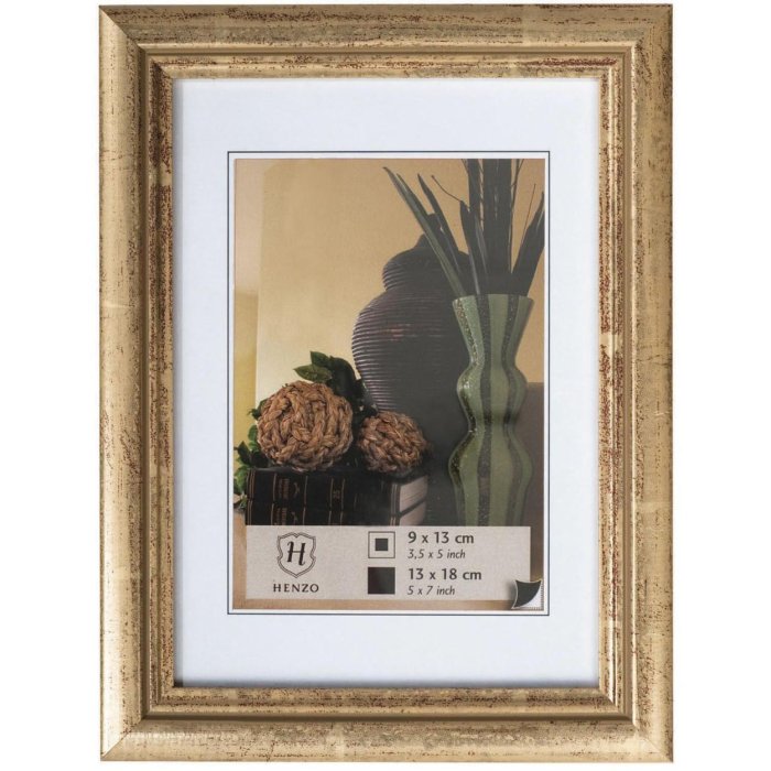 Marco de madera Artos Henzo 15x20 - dorado