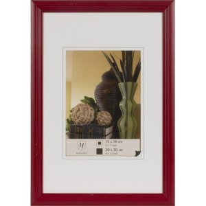 Marco Artos 20x30 Madera - Rojo