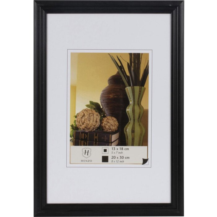 Henzo Marco de madera Artos 20x30 cm negro