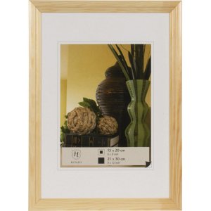 Marco de madera Henzo 21x30 cm natural Marco para...