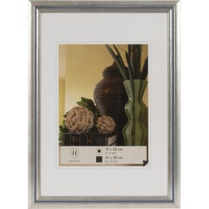 Henzo marco de madera Artos 21x30 cm plata DIN A4 marco...