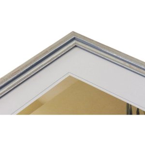 Henzo marco de madera Artos 21x30 cm plata DIN A4 marco de documento