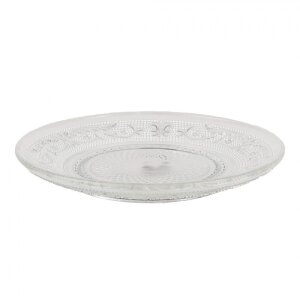 Plato de vidrio Clayre & Eef 6GL0221 Ø 15 cm