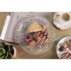 Clayre & Eef 6GL0226 Plato llano Ø 22 cm Plato llano redondo de cristal