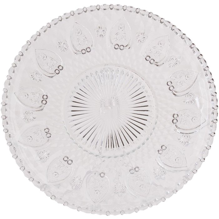 Plato de cristal 6GL0227 Ø 25 cm