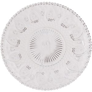 Plato de cristal 6GL0227 Ø 25 cm