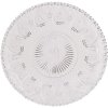 Plato de cristal 6GL0227 Ø 25 cm