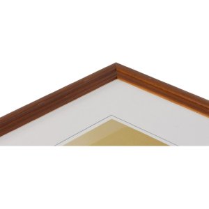 Henzo Marco de madera Artos 30x40 cm marrón oscuro