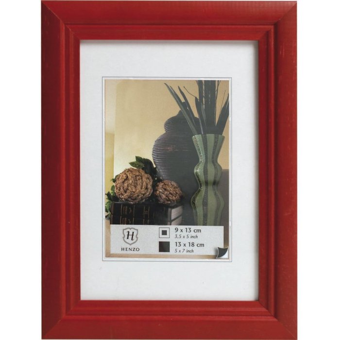 Marco Artos madera 30x45 cm - rojo