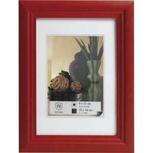 Marco Artos madera 30x45 cm - rojo