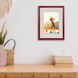 Marco Artos madera 30x45 cm - rojo