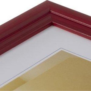 Marco Artos madera 30x45 cm - rojo
