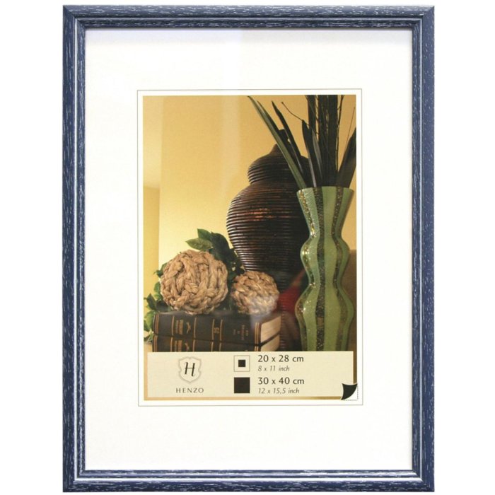 Marco 30x45 cm Artos madera - azul