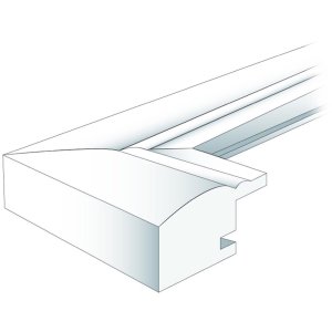 Marco de madera Henzo Artos 30x45 cm plata