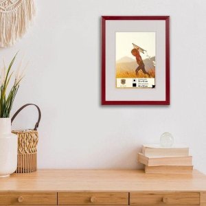 Henzo Marco de madera Artos 40x50 cm rojo