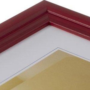 Henzo Marco de madera Artos 40x50 cm rojo