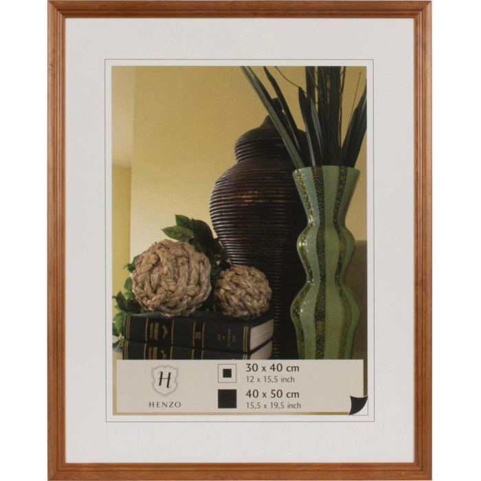 Marco de madera Artos 40x50 cm - marrón oscuro