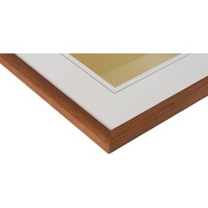 Marco de madera Artos 40x50 cm - marrón oscuro