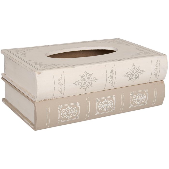 Caja de madera para pañuelos 25x15x11 cm