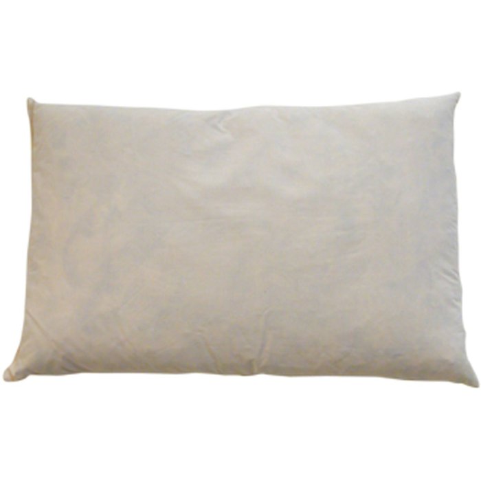Clayre & Eef VK3550 Almohada Relleno Pluma 35x50 cm Plumas Blancas Rectangular