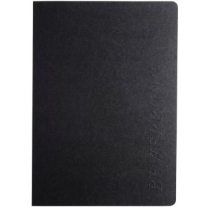 Carpeta de solicitud 2 piezas manila lino negro 30 hojas