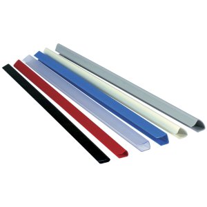 Carril de sujeción Serodo 25 piezas para 30 hojas A4 negro