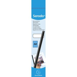 Clip rail Serodo 25 unidades para 30 hojas A4 marfil
