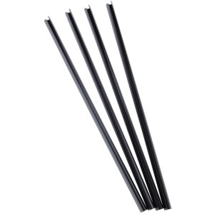 Carril de sujeción Serodo 25 piezas 9mm negro