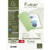 Paquete de 100 fundas de cartón reciclado para archivadores 250 g Foldyne Forever, para tamaño A4 Verde lima