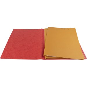 Capacidad para 350 hojas Cartón de Manila A4 rojo